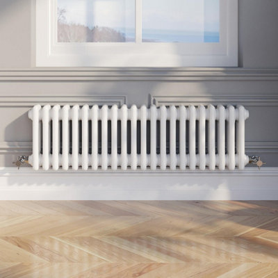 RadiLux Traditional Colosseum Horizontal Triple Bar Column Radiator ...