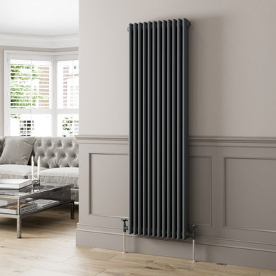 RadiLux Traditional Colosseum Vertical Triple Bar Column Radiator ...