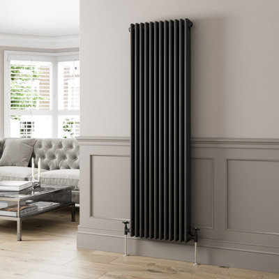 RadiLux Traditional Colosseum Vertical Triple Bar Column Radiator ...