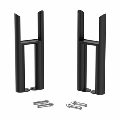 RadiLux Traditional Style Radiator Leg Supports Triple Bar Vertical ...
