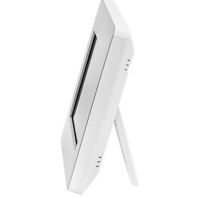 Radio Controlled LCD Wall Mountable and Desk Clock ( Silver ) - 3