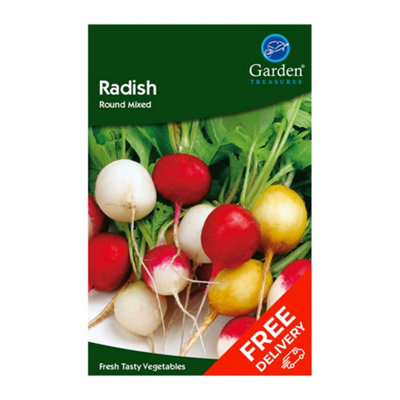 Radish Round Mixed (Raphanus sativus)