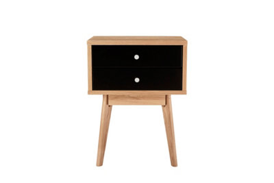 Radius Side / Lamp Table - Black