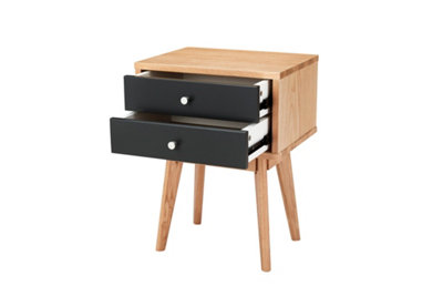 Radius Side / Lamp Table - Grey