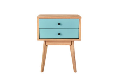 Radius Side / Lamp Table - Mint Green