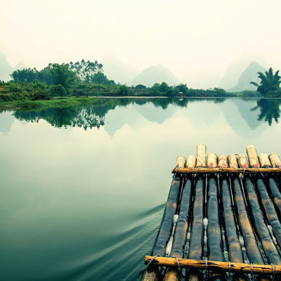 Raft Trip in China - 384x260cm - 5503-8