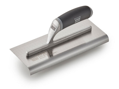 Ragni R01002 Curved End Cement Edging Trowel Size 11 X 4 Inch