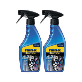 Rain-X ALLOY WHEEL FALLOUT CAR PAINT CLEANER IRON REMOVER CONTAMINANT 2x500ml