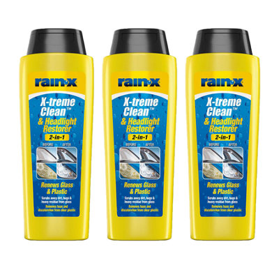 Rain-X Extreme Cleaner & Headlight Restorer Cleaning Paste 3x325ml