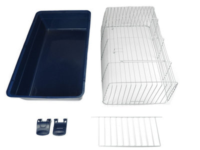 Rainbow 59 Rabbit Cage 59 x 35.5 x 31.5cm BLUE
