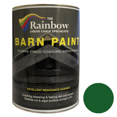 Rainbow Barn Paint 5 Litre (Barn Green)