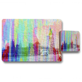 Rainbow bridge (Placemat & Coaster Set) / Default Title