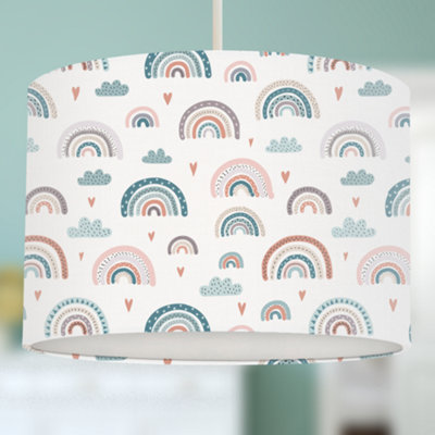 Rainbow ceiling deals lampshade