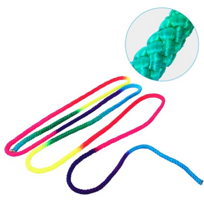 Rainbow Color Rhythmic Gymnastics Rope Solid Competition Arts Training Rope