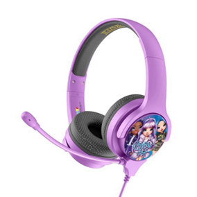Rainbow High Childrens/Kids Interactive Headphones Purple/Black (One Size)