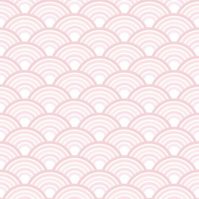 Rainbow Magic Wallpaper In Pink And White