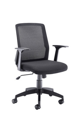 Rainbow Zebra Mesh Back Computer Chair with Fixed Arm Rests