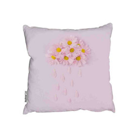 Raining Daisy Cloud Cushion / 45cm x 45cm