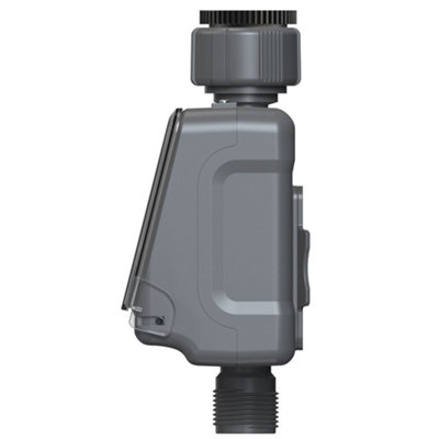 RainPoint Digital Hose Faucet Timer,Built-In Rain Sensor,Programmable ...