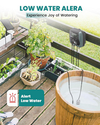 RAINPOINT solar irrigation system with mini box hub Basic Package