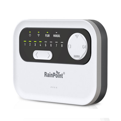 RainPoint WiFi Irrigation Controller 8 Zones Indoor Use