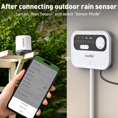 RainPoint WiFi Irrigation Controller 8 Zones Indoor Use