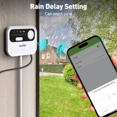 RainPoint WiFi Irrigation Controller 8 Zones Indoor Use