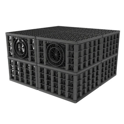 Rainsmart Soakaway Set 943 Litres - Heavy 65 Tonne Flat-Packed - 4 ...