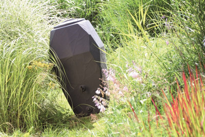 Rainwater Tank Water Butt Canyon Textured Finish Rock Effect Large 310 Litres - 4