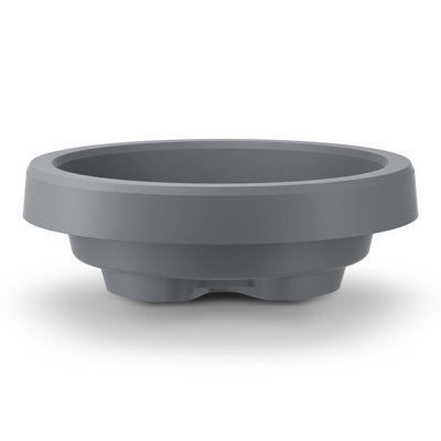 Rainwater tank Water butt Collection Storage Harvesting 240L + connections - Grey - 3