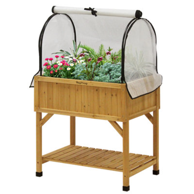 Raised Bed Planter Greenhouse Frame & Multi Cover Set