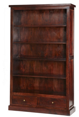 Rajasthanique Dark Mango Large Bookcase