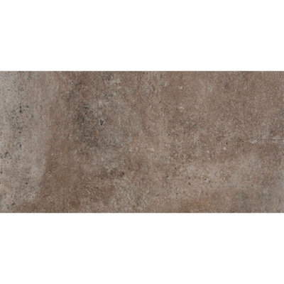 RAK 60x120 20mm Maremma Outdoor Copper Matt Smooth Unglazed Stone Effect Porcelain Outdoor Paving Tile - 0.72m�² Pack of 1