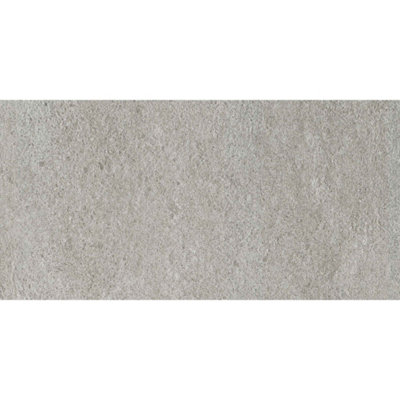 RAK 60x120 20mm Stone Lagoon Grey Matt Smooth Unglazed Concrete Effect Porcelain Outdoor Paving Tile - 0.72m² Pack of 1