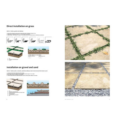 RAK 60x60 20mm Fashion Stone Outdoor Beige Matt Smooth Unglazed Stone Effect Porcelain Outdoor Paving Tile  - 0.72m² Pack of 2