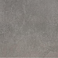 RAK 60x60 20mm Fashion Stone Outdoor Grey Matt Smooth Unglazed Stone Effect Porcelain Outdoor Paving Tile - 0.72m² Pack of 2