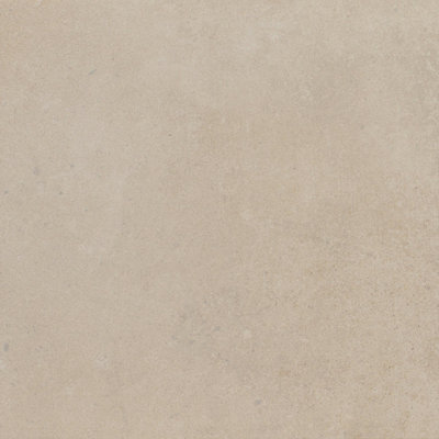 RAK 60x60 20mm Surface 2.0 Outdoor Beige Matt Smooth Unglazed Concrete Effect Porcelain Outdoor Paving Tile - 0.72m�² Pack of 2