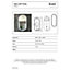 RAK Art Oval 450x1000mm Chrome Oval with Touch Sensor Illuminated Mirror IP44