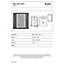RAK Art Soft 500x700 Matt Black Square with Touch Sensor Illuminated Mirror IP44