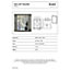 RAK Art Square 500x700mm Matt Black Square with Touch Sensor Illuminated Mirror IP44