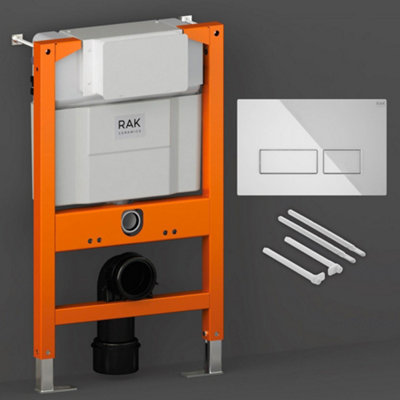 RAK Eco-Fix 0.82M Low Height Concealed Cistern Frame for Wall Hung WC ...