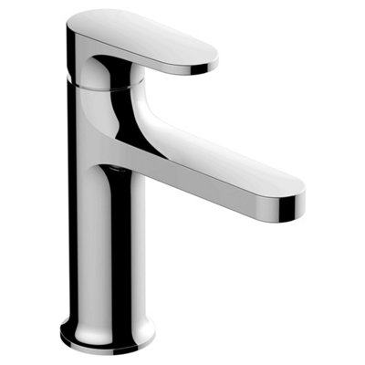 RAK Portofino Polished Chrome Modern Basin Sink Mixer Tap Solid Brass