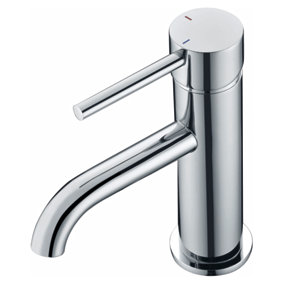 RAK Prima Tech Polished Chrome Modern Basin Sink Mixer Tap Solid Brass