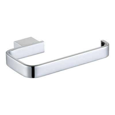 RAK RAKHAR9901 Moon Toilet Paper Roll Holder Wall-Mounted Bathroom Chrome