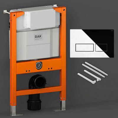RAK Resort Wall Hung Toilet Set with Soft Close Seat & 0.82m Low Height ...