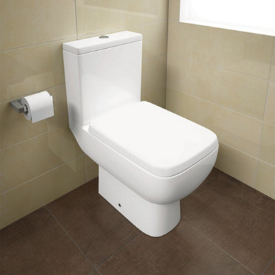 RAK S600 Close Coupled Toilet WC w/ Slim Line Seat - 3