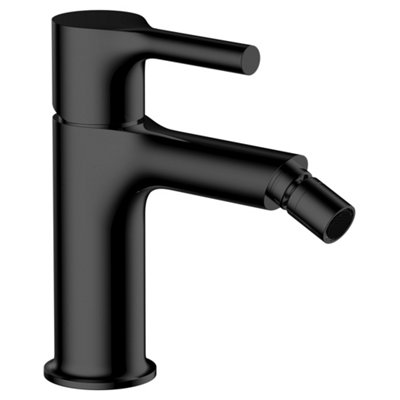 RAK Sorrento Bidet Matt Black Modern Bidet Tap Solid Brass DIY at B&Q