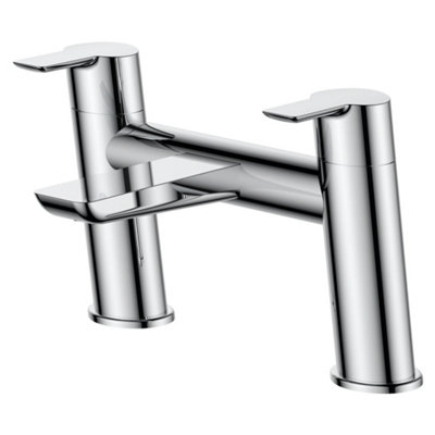 RAK Sport Polished Chrome Modern Bath Filler Mixer Tap Solid Brass