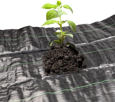 Ram 100gsm Heavy Duty Weed Fabric Pest Control 2M X 5M - 3
