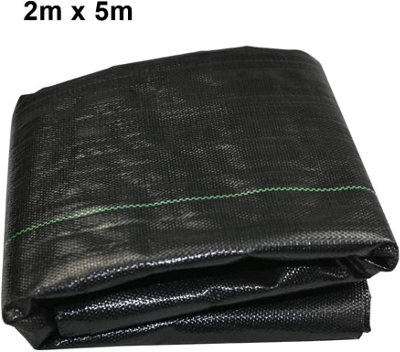 Ram 100gsm Heavy Duty Weed Fabric Pest Control 2M X 5M - 4